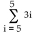 <strong>For the given general term an, write an expression using ∑ to represent the indicated partial sum. </strong> A) B) C) D)