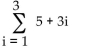 <strong>For the given general term an, write an expression using ∑ to represent the indicated partial sum. third partial sum</strong> A) B) C) D) i
