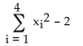 <strong>For the set of values x find the following. </strong> A) 32 B) 6 C) -10 D) 42