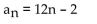 <strong>Write the expression for the general (or nth) term, an, of the arithmetic sequence. </strong> A) B) C) D)