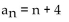 <strong>Write the expression for the general (or nth) term, an, of the arithmetic sequence. </strong> A) B) C) D)