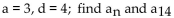 <strong>Write the expression for the general (or nth) term, an, of the arithmetic sequence. Then, find the indicated term of the arithmetic sequence. </strong> A) B) C) D)