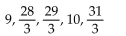 <strong>Determine the first five terms of the geometric sequence. </strong> A) B) C) 9, 27, 81, 243, 729 D)