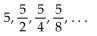 Find the sum of the terms in the geometric sequence. - 
