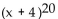 Write the first three terms of the expansion. - 