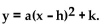 <strong>Write the equation in the form </strong> A) y = (x + 7)2 + 50 B) C) D)