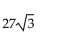<strong>Determine the distance between the pair of points. (-2, -1) and (1, -7)</strong> A) 9 B) C) D) 27