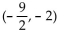 <strong>Determine the midpoint of the line segment between the pair of points. (0, 4) and (9, 8)</strong> A) (-9, -4) B) C) (9, 12) D)