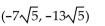 <strong>Determine the midpoint of the line segment between the pair of points. </strong> A) B) C) D)