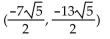 <strong>Determine the midpoint of the line segment between the pair of points. </strong> A) B) C) D)