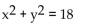<strong>Write the equation of the circle with the given center and radius. Center (0, 0),radius 9</strong> A) B) C) D)