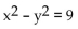 <strong>Write the equation of the circle with the given center and radius. Center (0, 0),radius 9</strong> A) B) C) D)