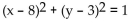 <strong>Write the equation of the circle with the given center and radius. Center (-8, -3), radius 1</strong> A) B) C) D)