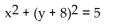 <strong>Write the equation of the circle. Assume the radius is a whole number. </strong> A) B) C) D)