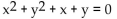 <strong>Indicate whether the equation represents an ellipse, hyperbola, circle, or parabola. In equations that contain both and terms, divide both sides of the equation by the constant term to put the equation in a more recognizable form. </strong> A) Circle B) Ellipse C) Parabola D) Hyperbola