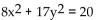 Indicate whether the equation represents an ellipse, hyperbola, circle, or parabola. In equations that contain both and terms, divide both sides of the equation by the constant term to put the equation in a more recognizable form. -