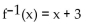 <strong>Determine whether the given function is one-to-one. If it is one-to-one, find its inverse function. </strong> A) B) C) 3 D) not a one-to-one function