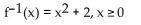<strong>Determine whether the given function is one-to-one. If it is one-to-one, find its inverse function. </strong> A) B) C) D) not a one-to-one function