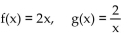 <strong>Determine whether the given functions are inverses of each other. </strong> A) Yes B) No