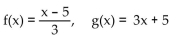 <strong>Determine whether the given functions are inverses of each other. </strong> A) Yes B) No