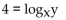 <strong>Use the definition of a logarithm to find an equivalent equation. </strong> A) B) C) D)