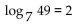 <strong>Write the equation in logarithmic form. </strong> A) B) C) D)