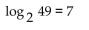 <strong>Write the equation in logarithmic form. </strong> A) B) C) D)