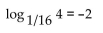 <strong>Write the equation in logarithmic form. </strong> A) B) C) D)