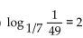 <strong>Write the equation in logarithmic form. </strong> A) B) C) D)