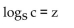 <strong>Write the equation in logarithmic form. </strong> A) B) C) D)