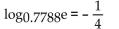 <strong>Write the equation in logarithmic form. </strong> A) B) C) D)