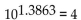 Write the equation in logarithmic form. - 