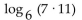 Use properties of logarithms to expand the logarithmic expression as much as possible. -