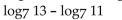 Write as a logarithm of a single expression. - 