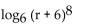 Use properties of logarithms to expand the logarithmic expression as much as possible. -
