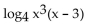 Use properties of logarithms to expand the logarithmic expression as much as possible. - 
