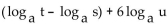 Write as a logarithm of a single expression. - 
