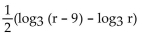 Write as a logarithm of a single expression. - 