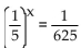 Solve the equation without using a calculator. - 