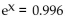 Approximate the value of x. Round to four decimal places. -