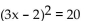 <strong>Use the square root property to solve the equation. ( </strong> A) B) C) D)