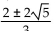 <strong>Use the square root property to solve the equation. ( </strong> A) B) C) D)