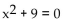 <strong>Use the square root property to solve the equation. </strong> A) B) C) 3i D) 3