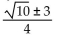 <strong>Use the square root property to solve the equation. </strong> A) B) C) D)