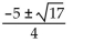 <strong>Solve the equation by completing the square. - 5x + 1 = 0</strong> A) B) C) D)