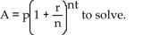 <strong>Solve the problem. If a $6000 investment compounded to $7128.60 after 2 years, compounded annually, find the annual interest rate of the investment. Use the formula, A </strong> A) 900% B) 9% C) 0.9% D) 90%