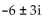 <strong>Solve the equation by the quadratic formula. </strong> A) B) -3, -9 C) -6 + 3i D)