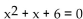 <strong>Solve the equation by the quadratic formula. </strong> A) B) C) D)