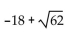 <strong>Solve the equation by the quadratic formula. </strong> A) B) C) D)
