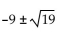 <strong>Solve the equation by the quadratic formula. </strong> A) B) C) D)